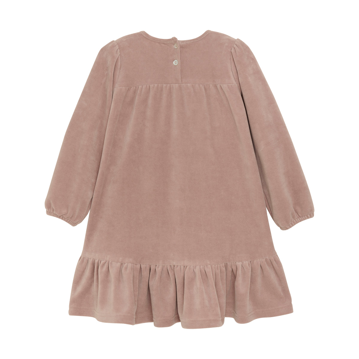 Kleid Velour - rosa