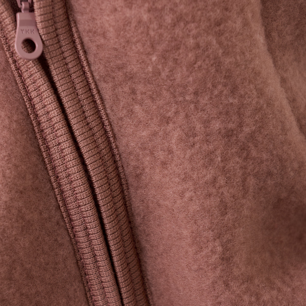Wollfleece Jacke - Burlwood