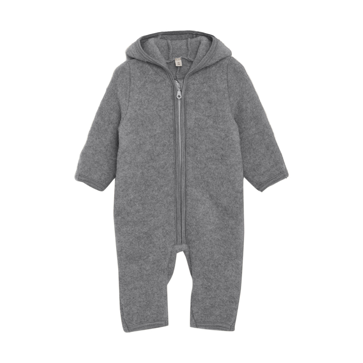Wollfleece Anzug - Grey Melange