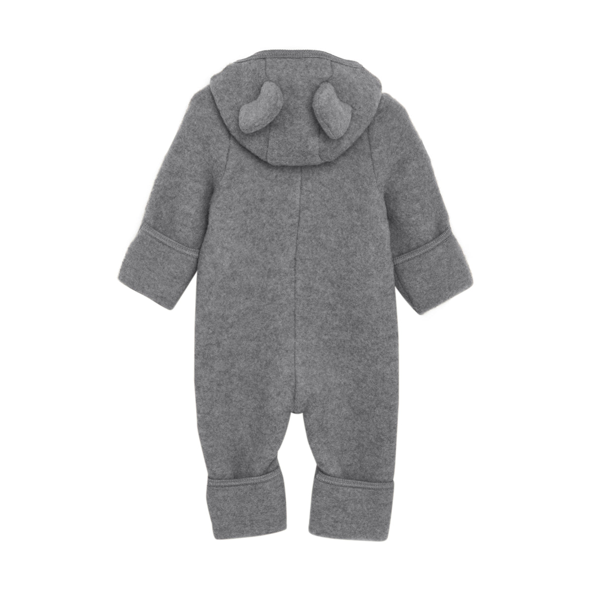 Wollfleece Anzug - Grey Melange