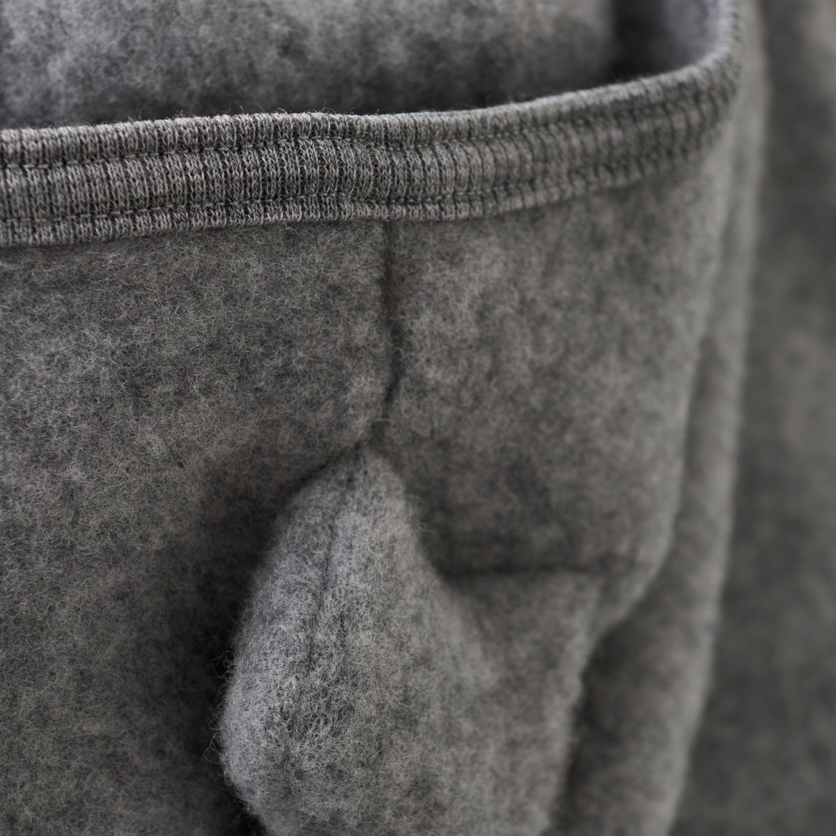 Wollfleece Anzug - Grey Melange
