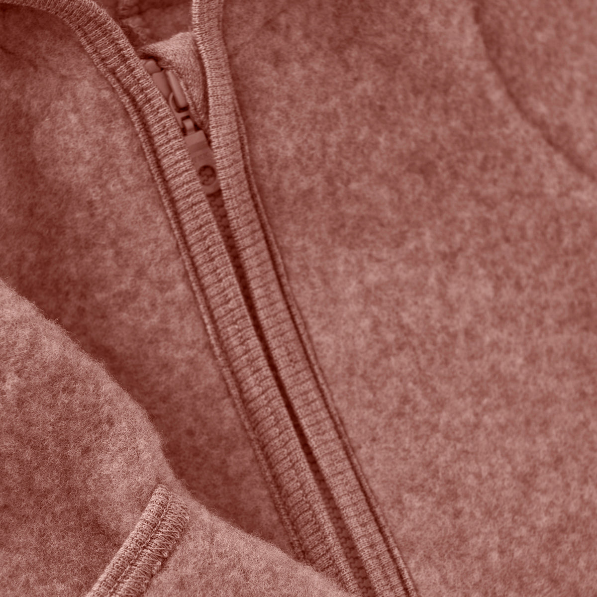 Wollfleece Anzug - Burlwood