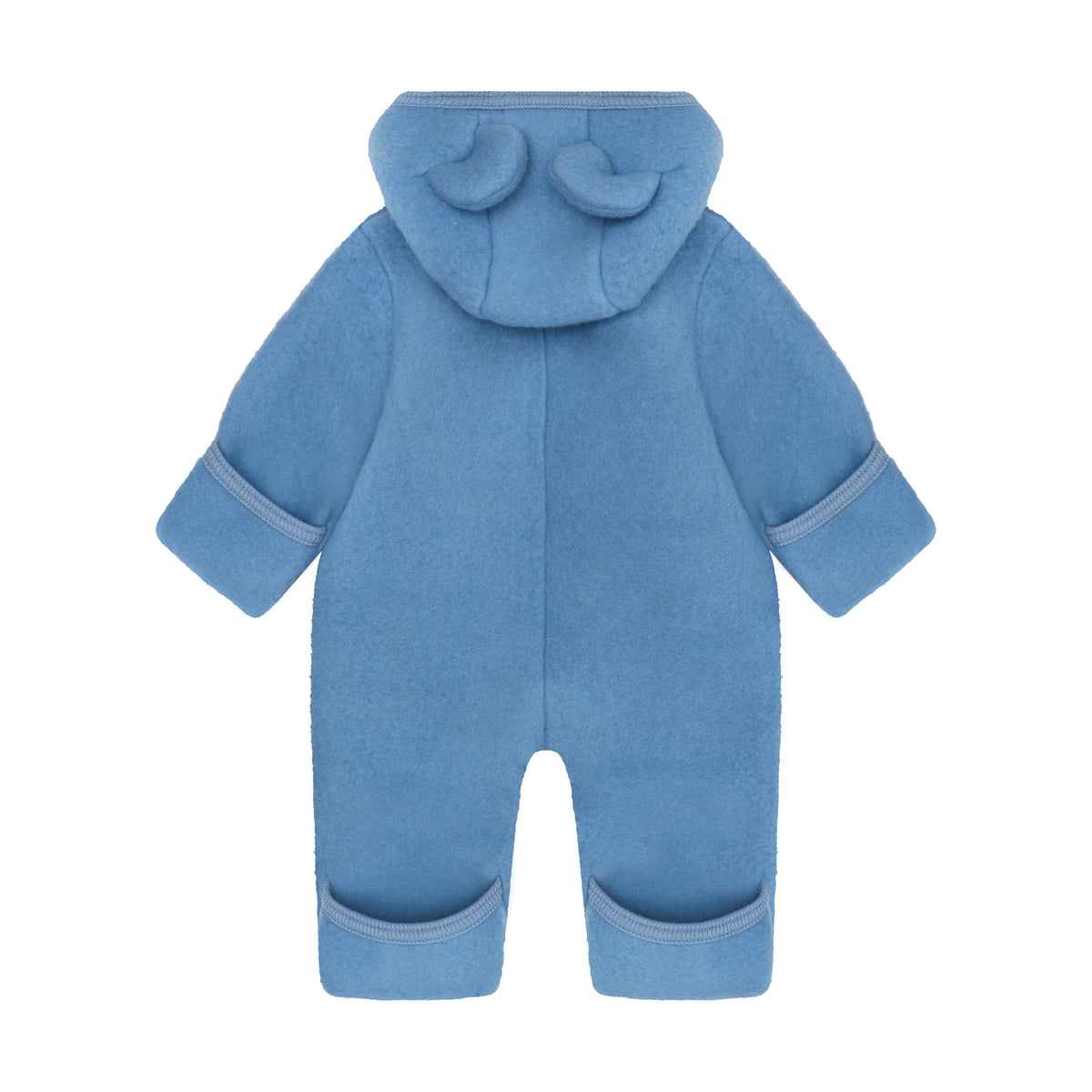 Wollfleece Anzug - Windward Blue
