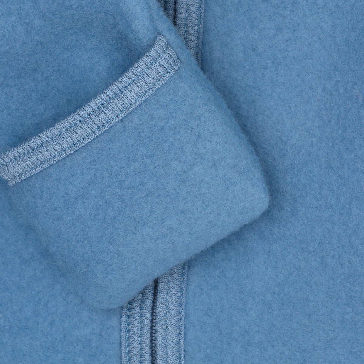 Wollfleece Anzug - Windward Blue