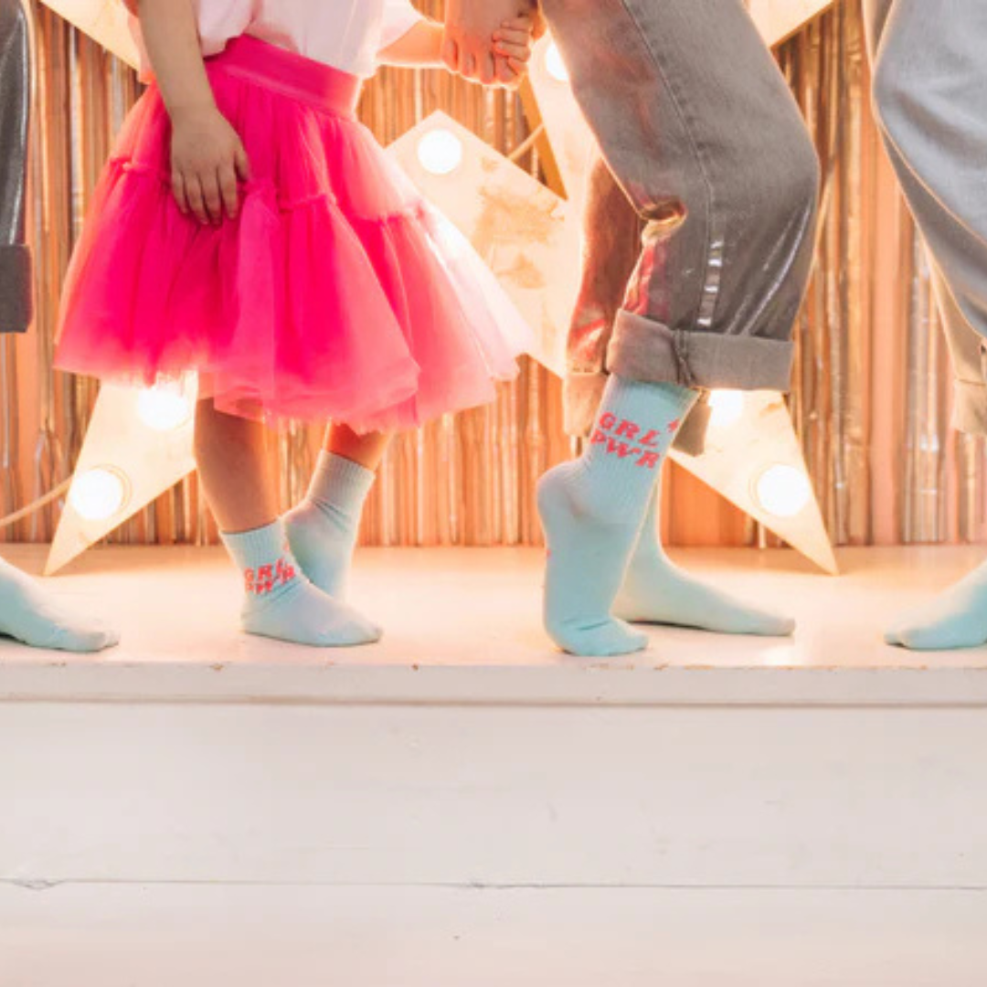 Familiensocken Grl Power
