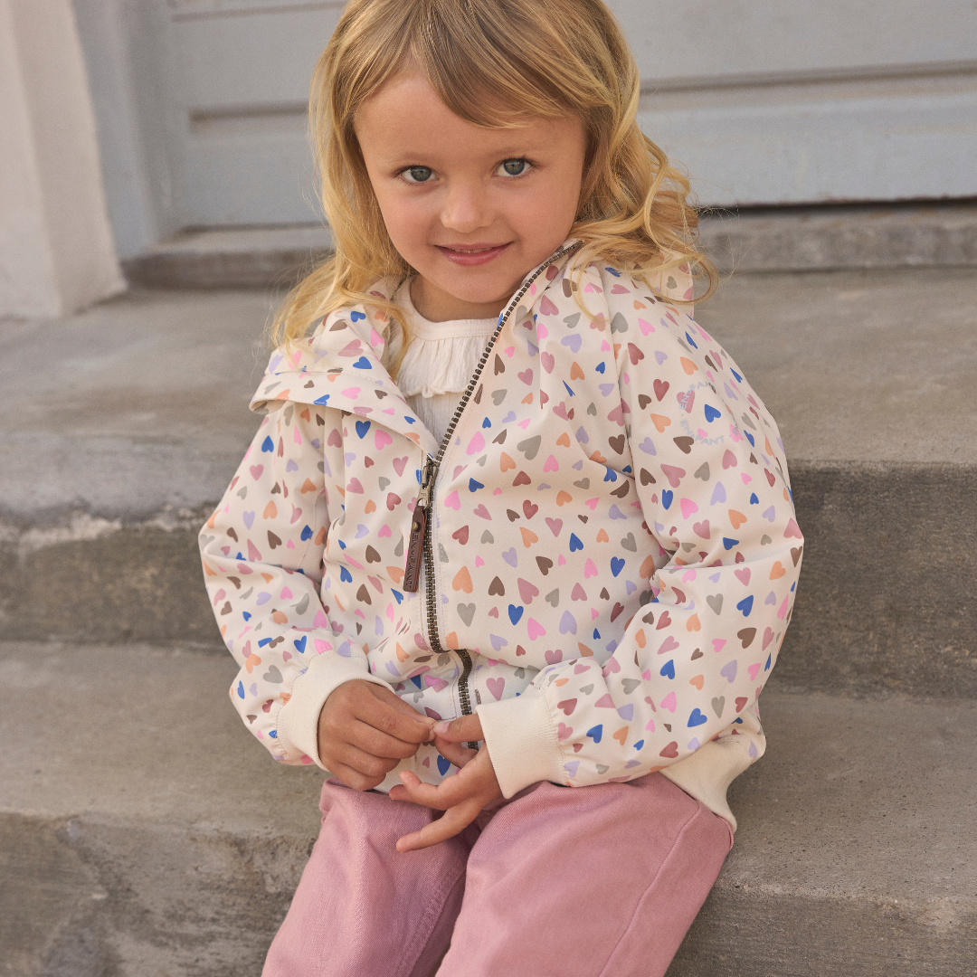 Bomber Jacke mit Herz