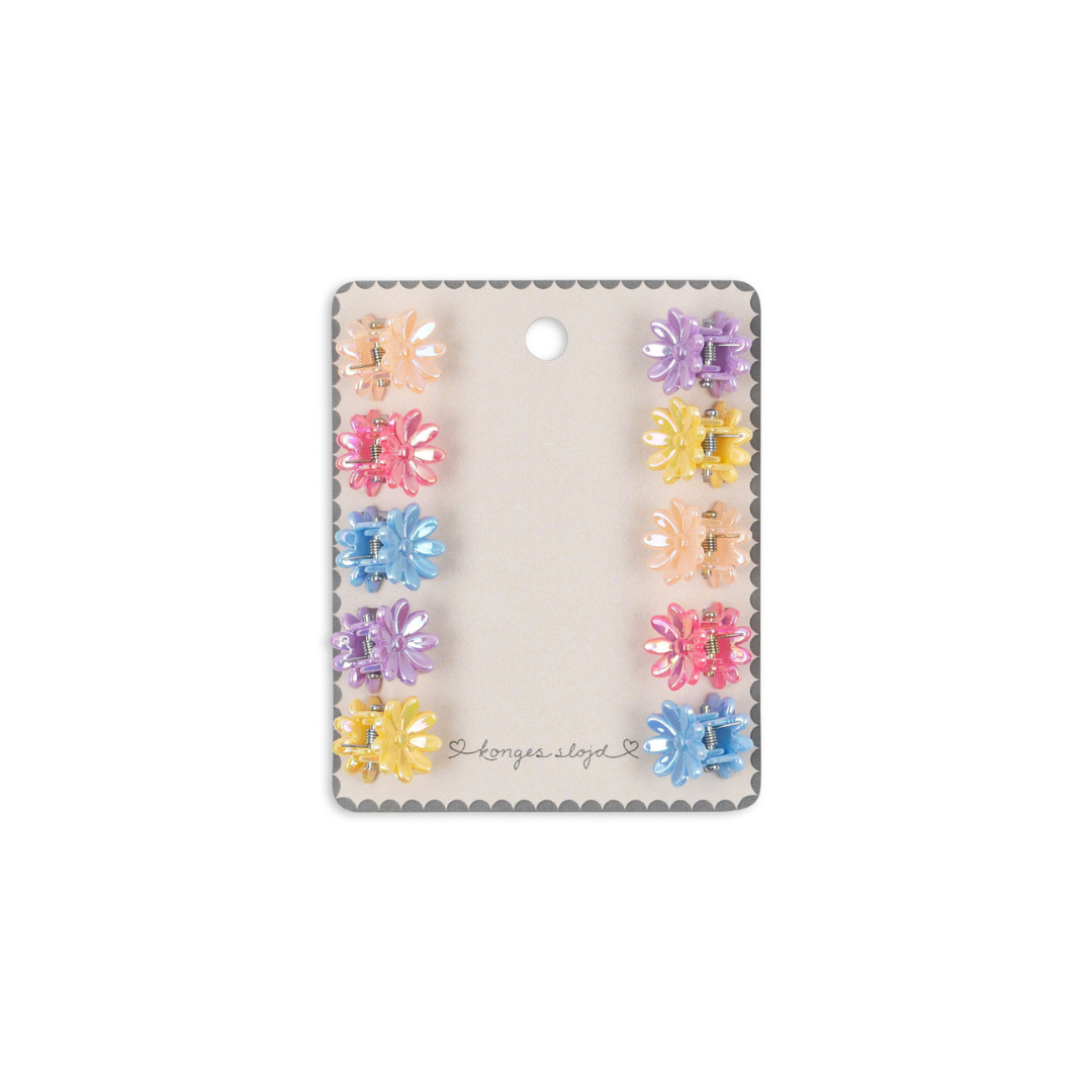 10 Pack Mini Flower Hair
