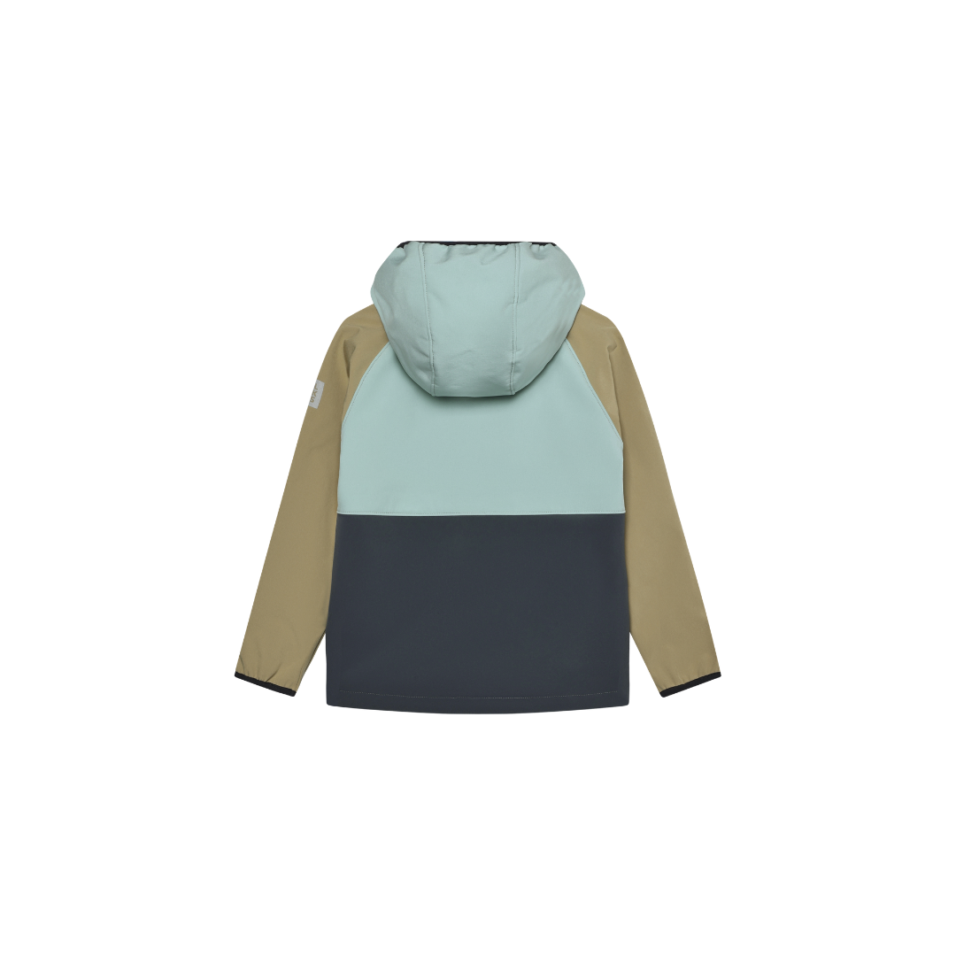 Softsheel Colorblock - Blau
