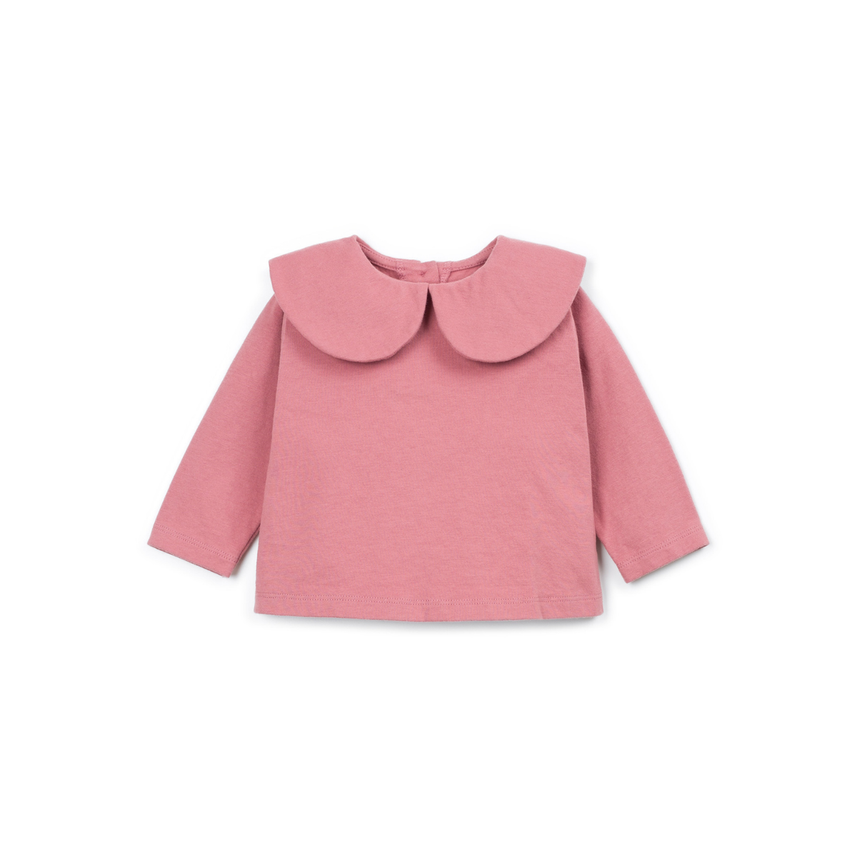 Shirt mit Kragen - berry