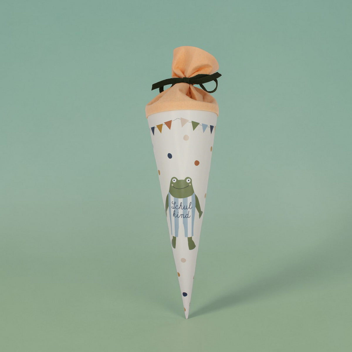 Schultüte - Frosch Schulkind