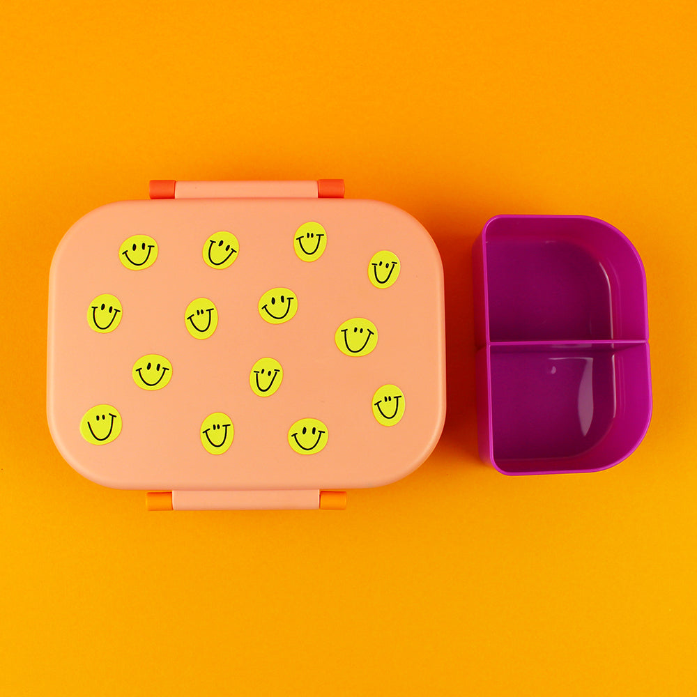 Znünibox Smile - rosa/rot/violett
