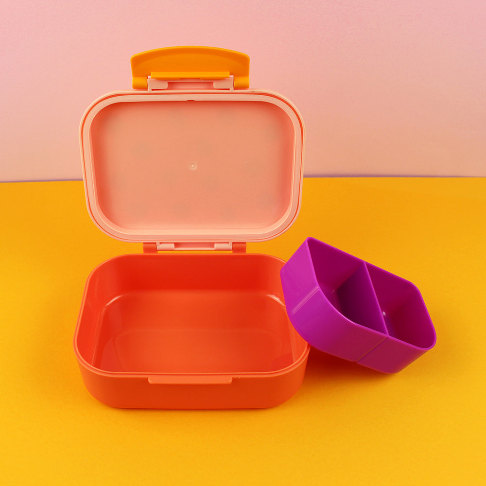 Znünibox Smile - rosa/rot/violett