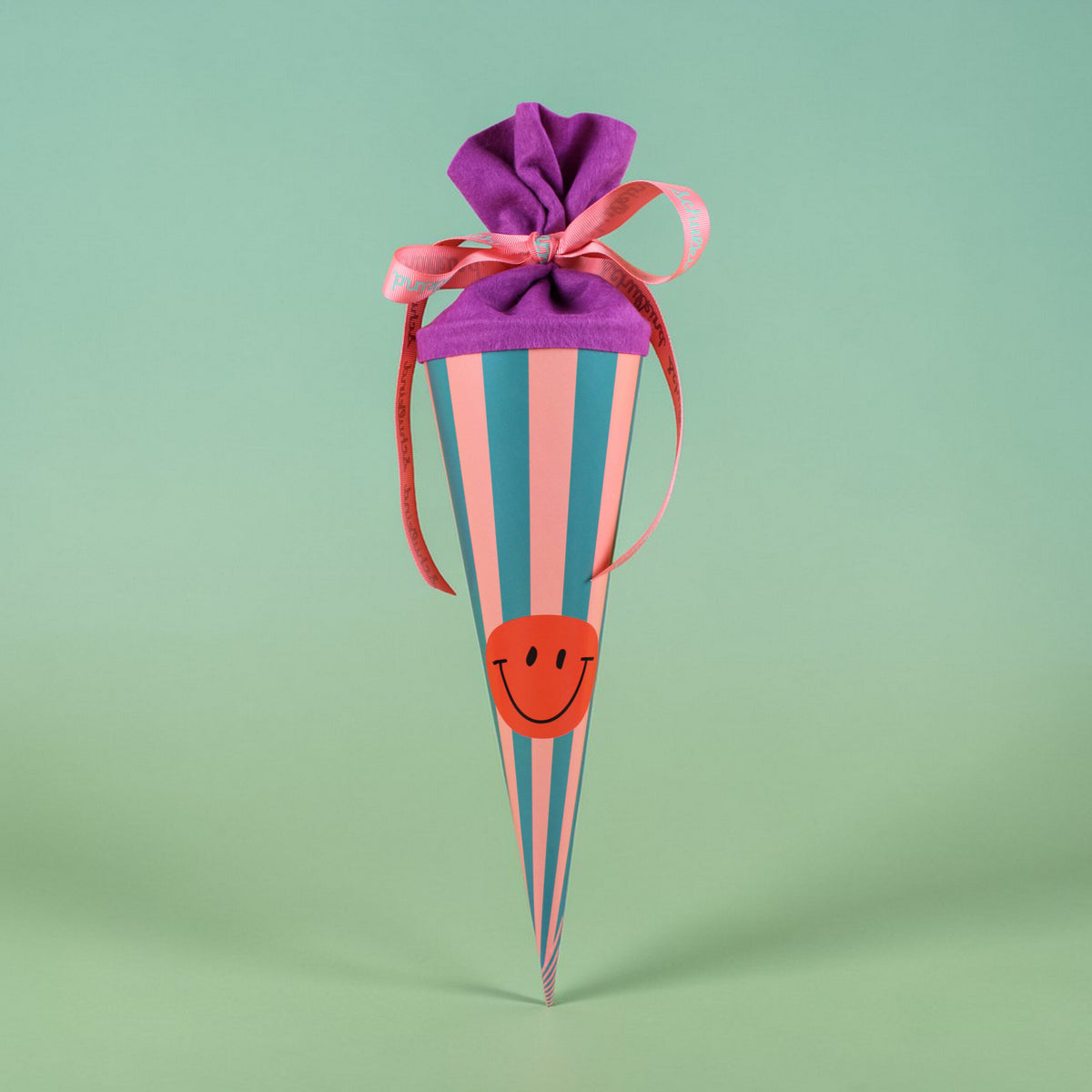 Schultüte - Smile mint/rosa