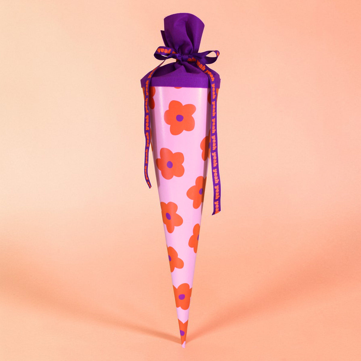 Schultüte 70cm - Blumen