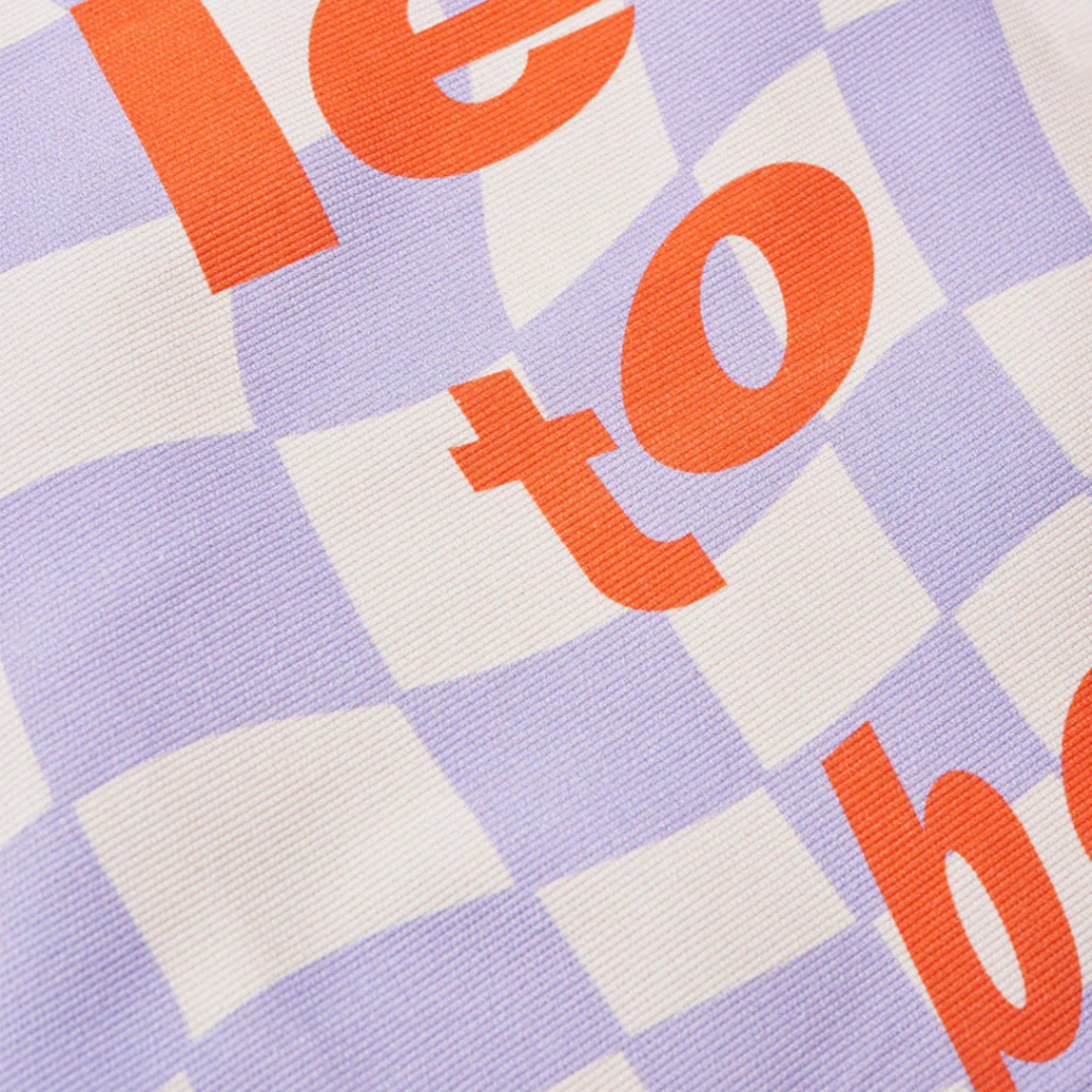 Organic Cotton Bag Let&#39;s go to the beach