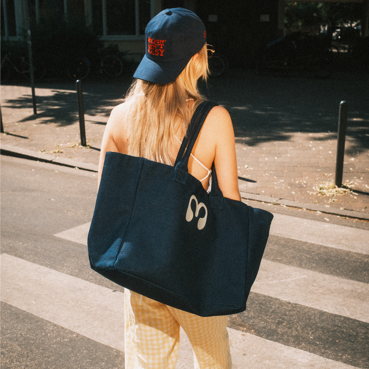 Denim Tote Bag