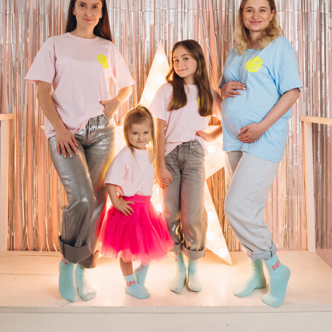 Familiensocken Grl Power