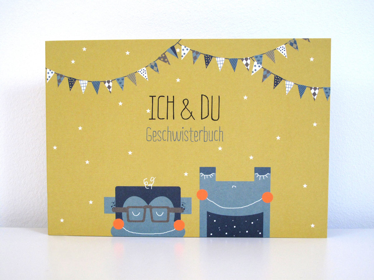 Erinnerungsbuch - Ich &amp; Du / Geschwisterbuch