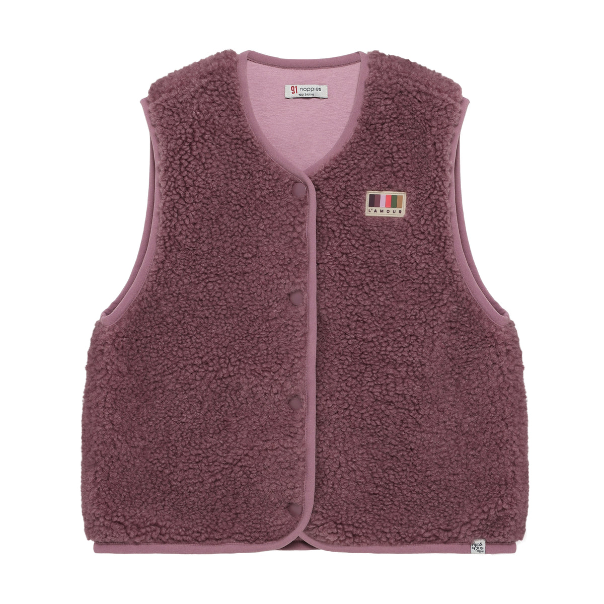 Teddy Gilet - crushes berry