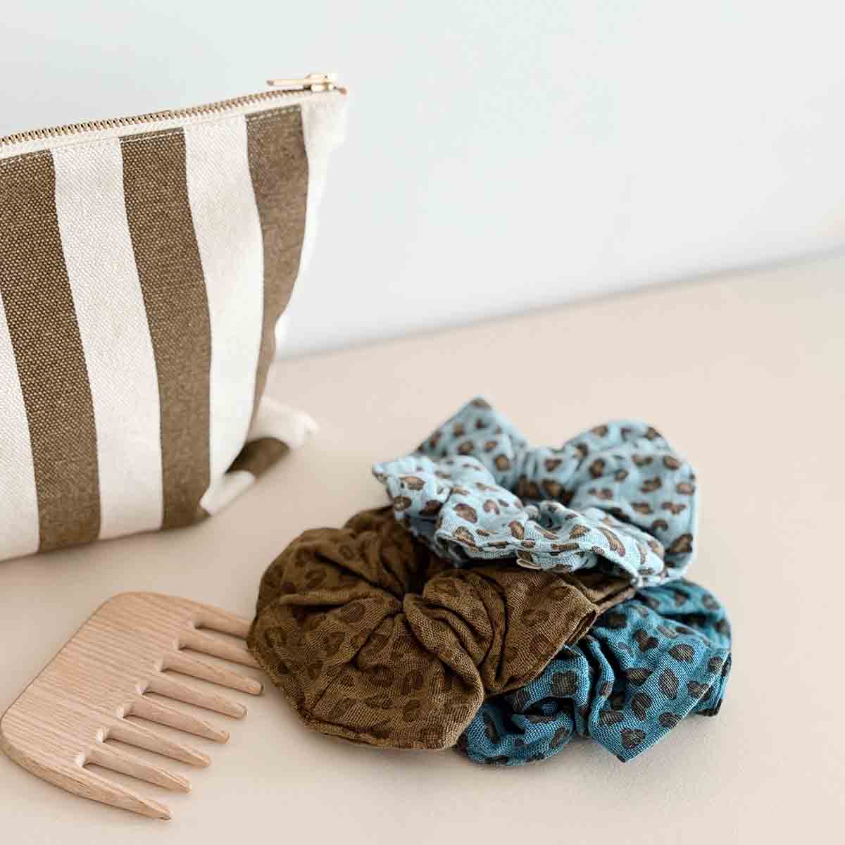 Haargummi - Leo/Blau