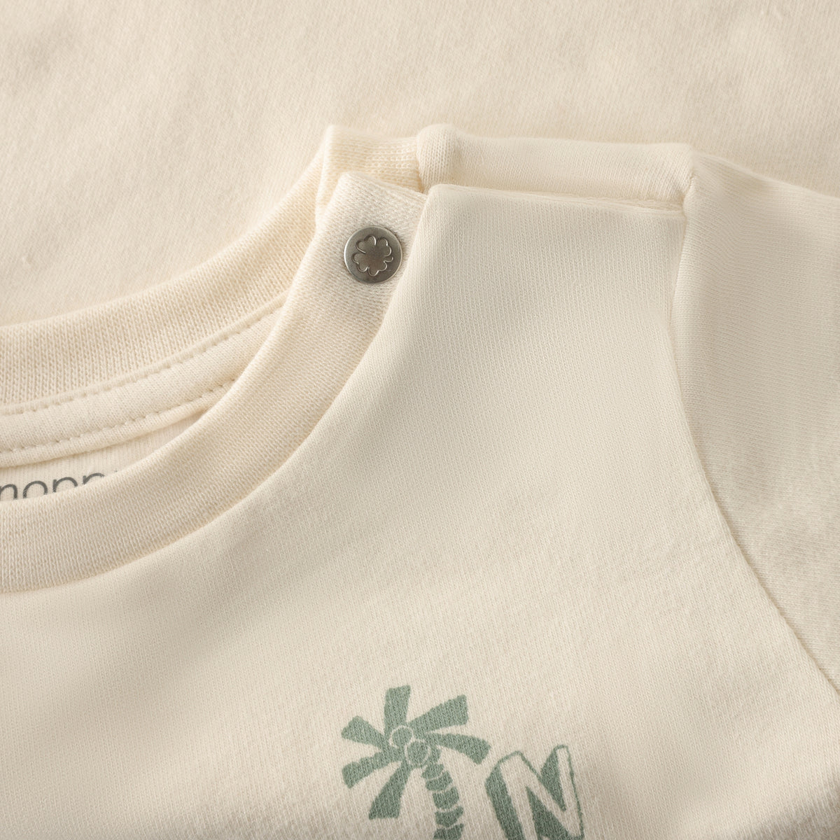 Kurzarm T-Shirt Baby mit Palme