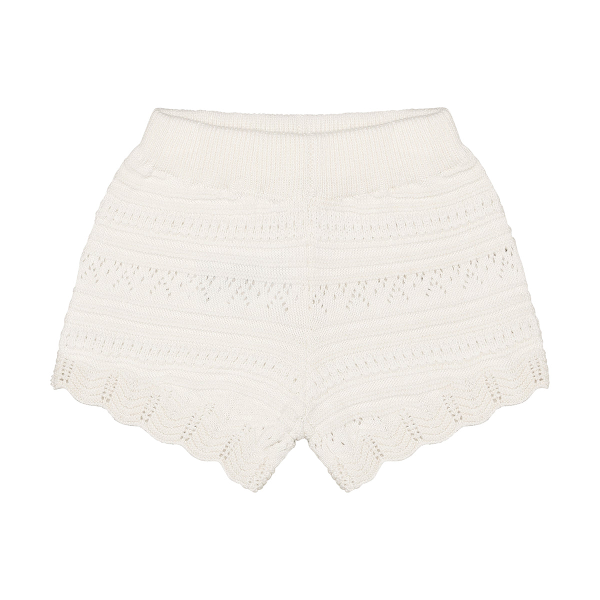 Sommershorts für Babys mit Spitze