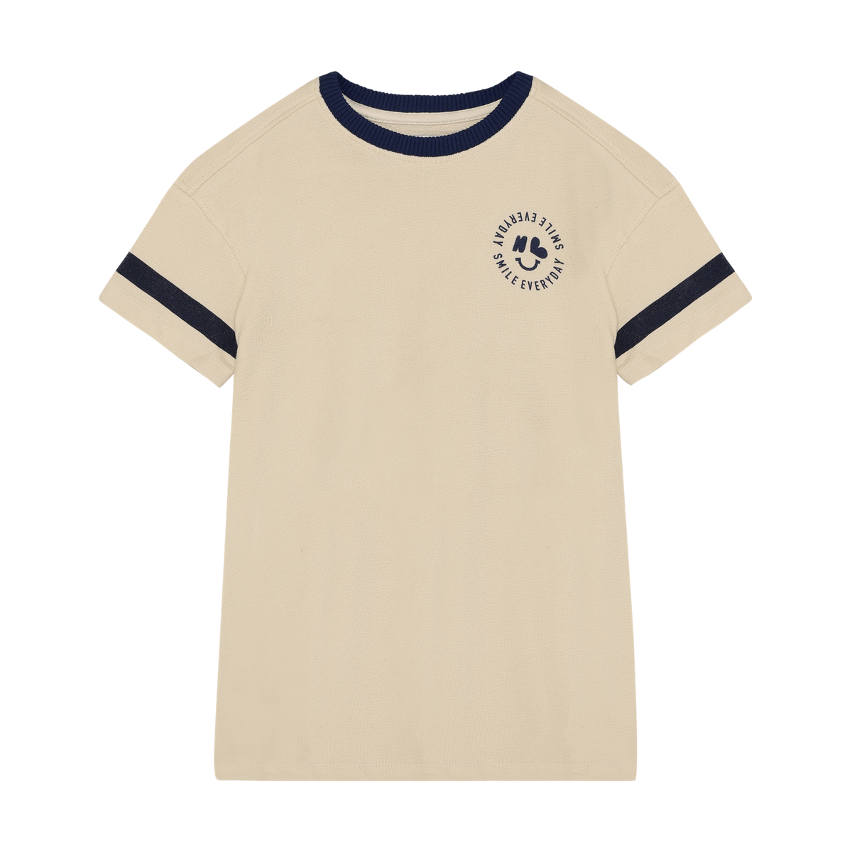 T-Shirt Kleid - Smile everyday