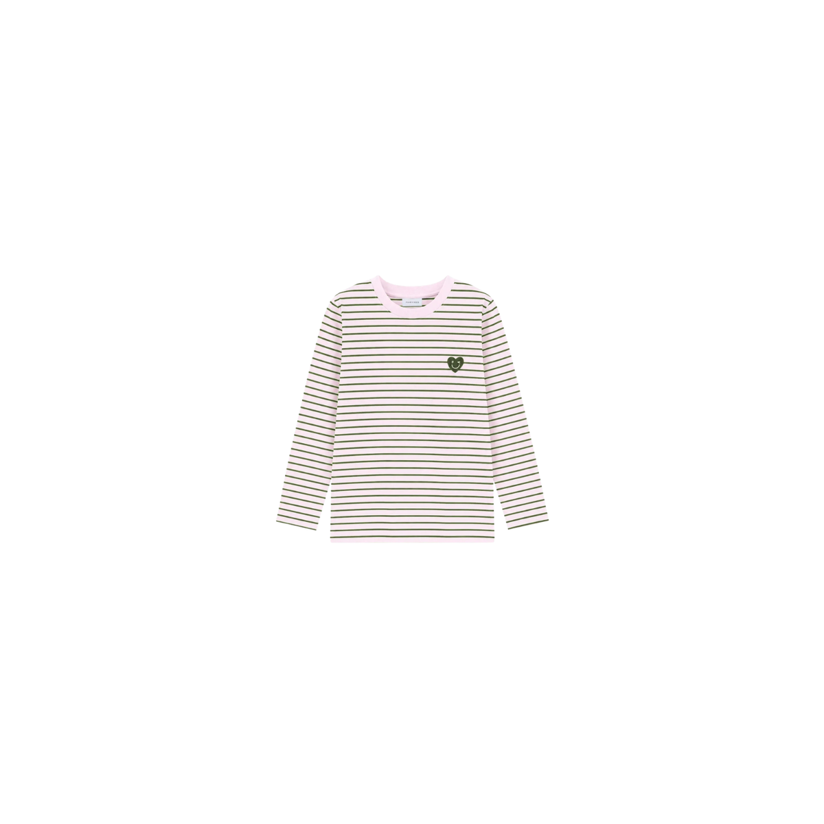 Longsleeve rosa/gestreift ADULT