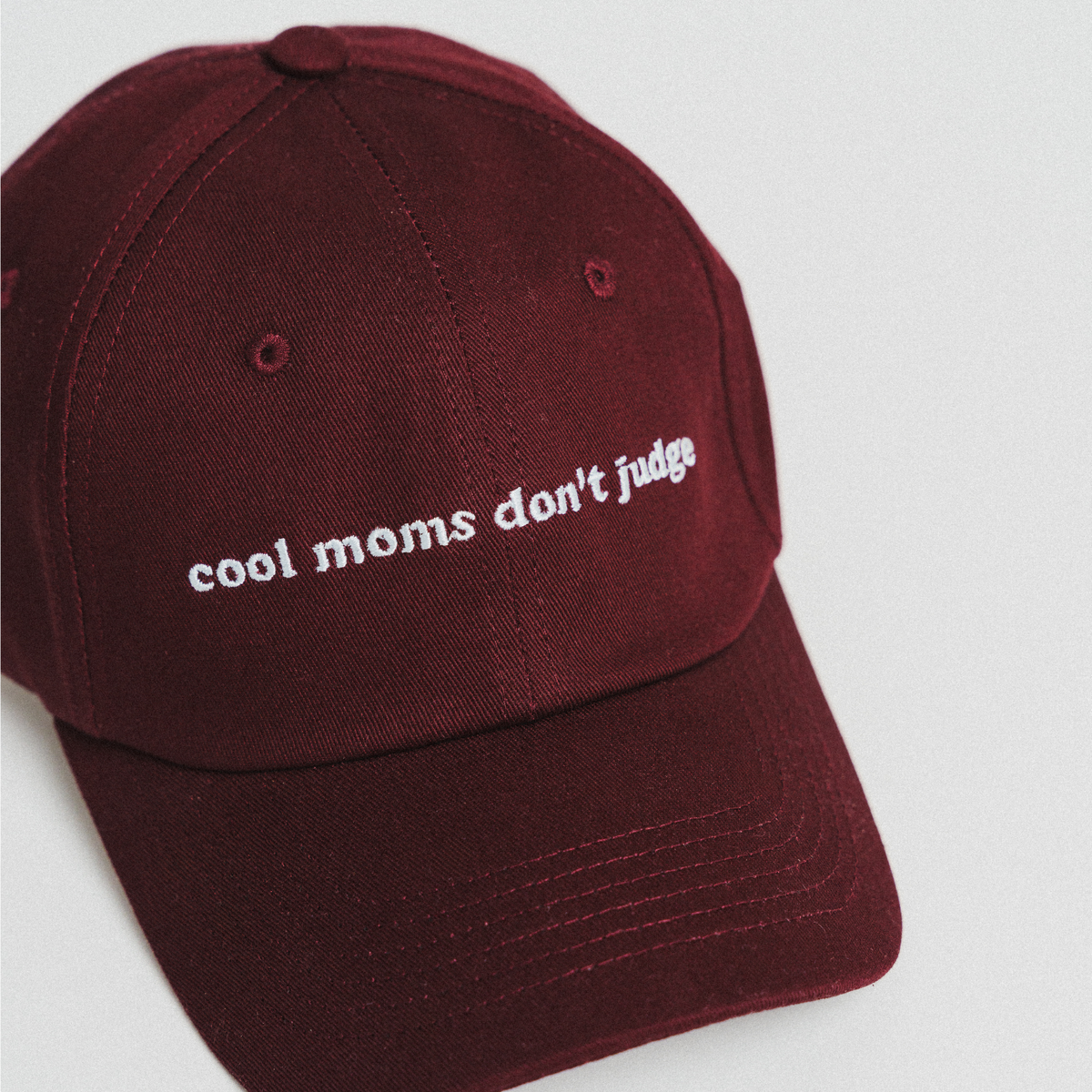 Cool moms don't judge Cap
