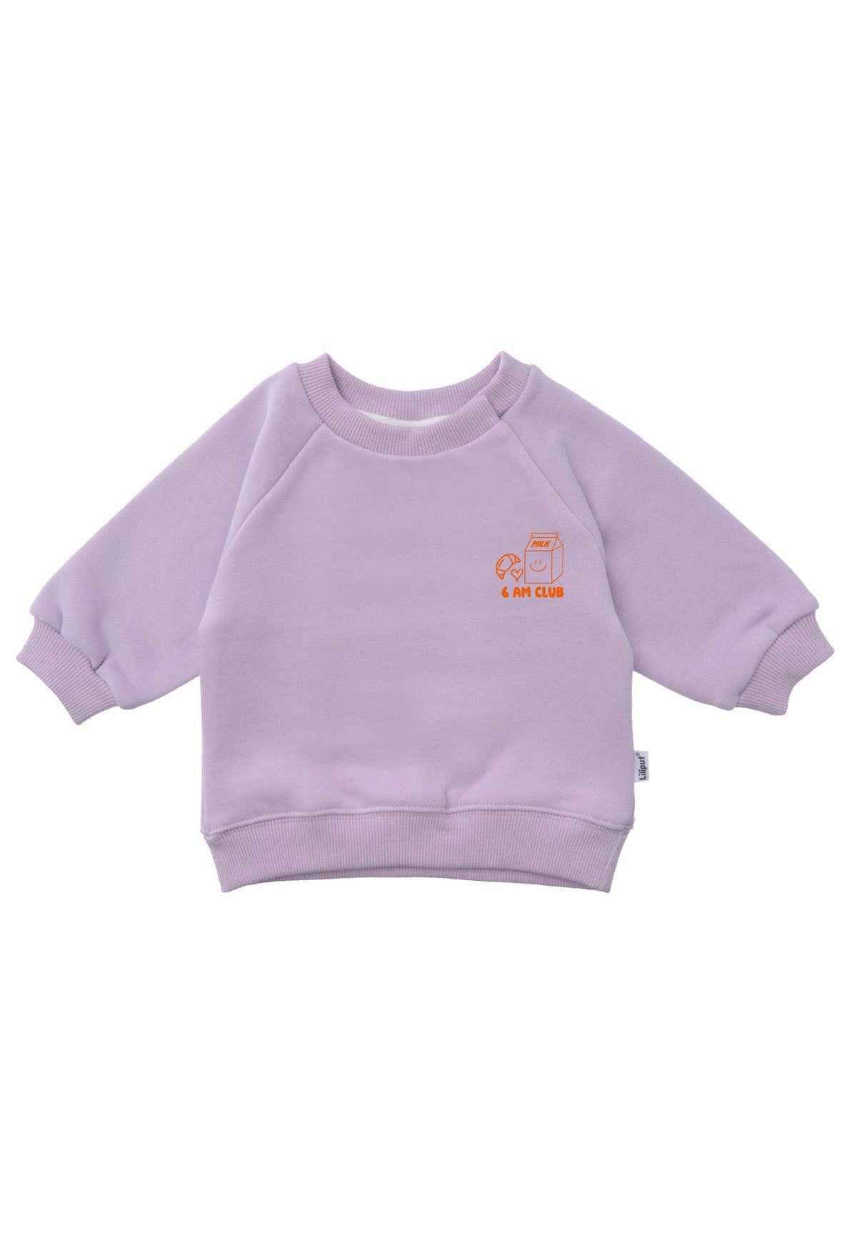6 am Club Sweatshirt flieder Mini and Me Edition