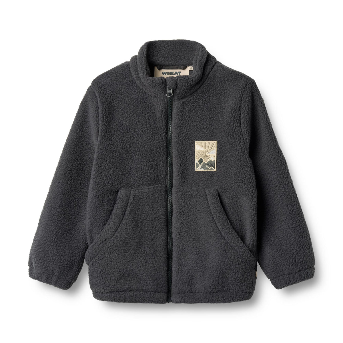 Fleece Jacket Helge - black sea