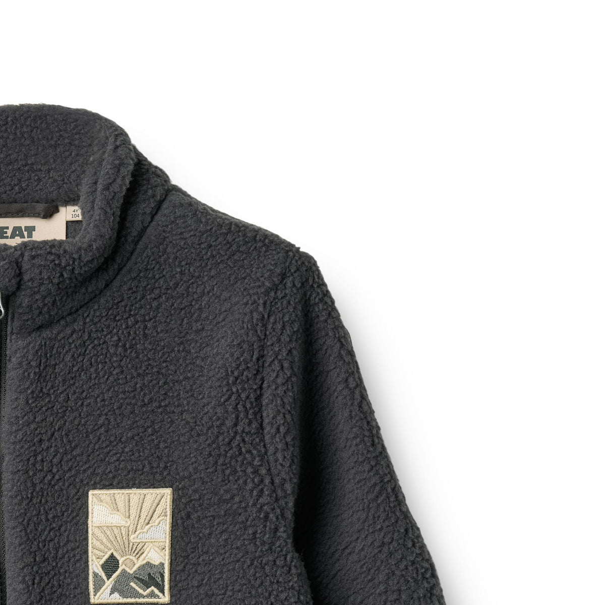 Fleece Jacket Helge - black sea