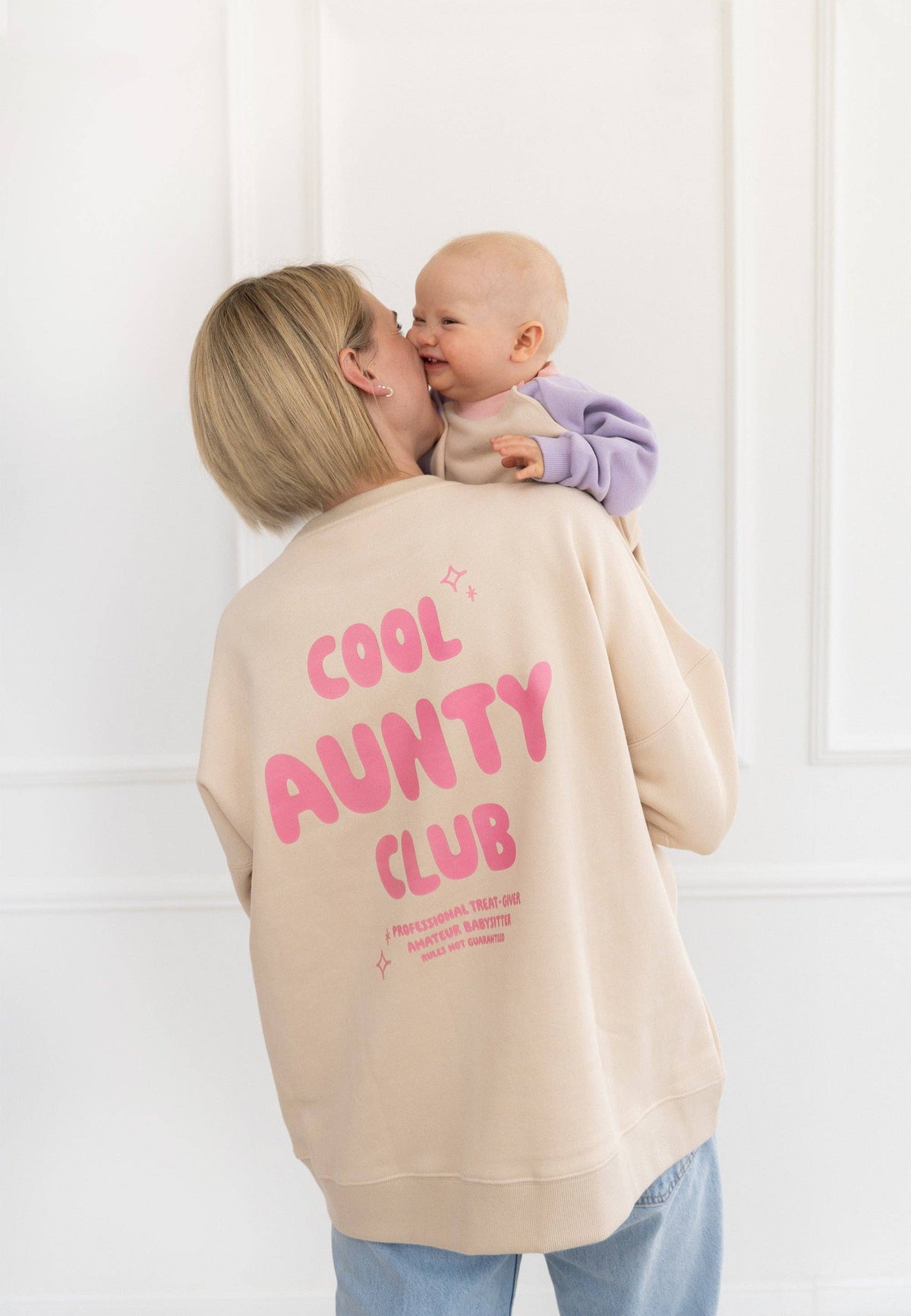 Erwachsenen Sweatshirt beige Cool Aunty Club
