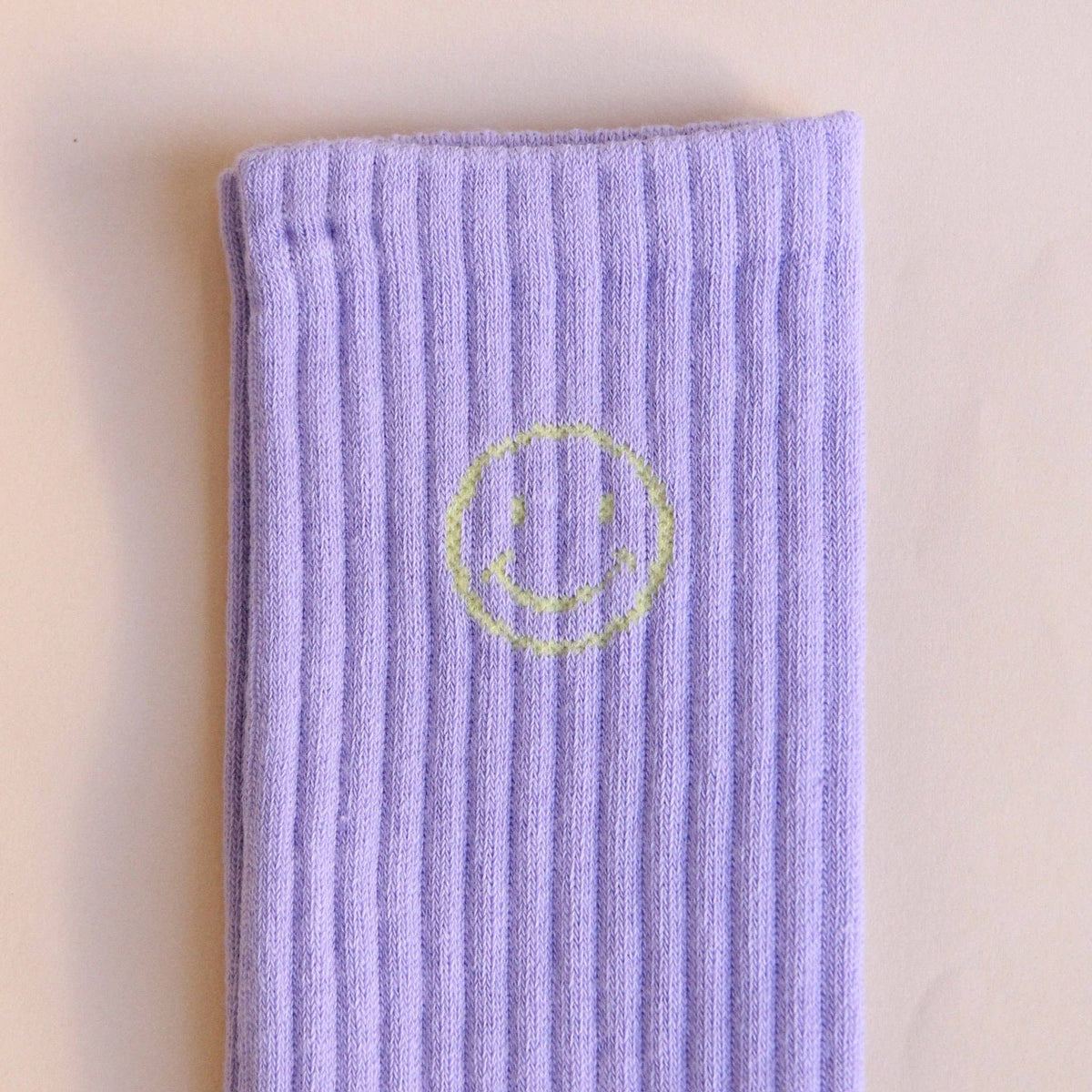 Socken "Smilie Lila"
