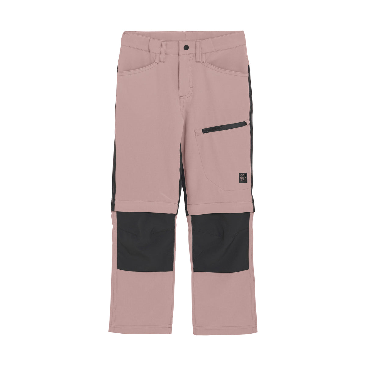 Strecht Zip-Off Outdoor Hose - rosa