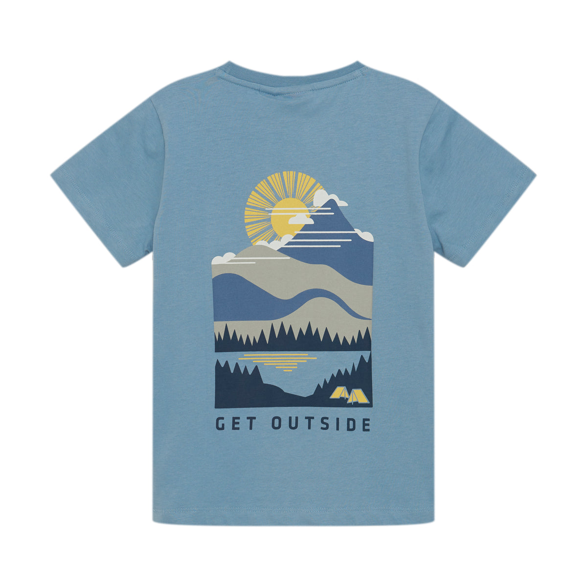 T-Shirt - Sonne/Berg