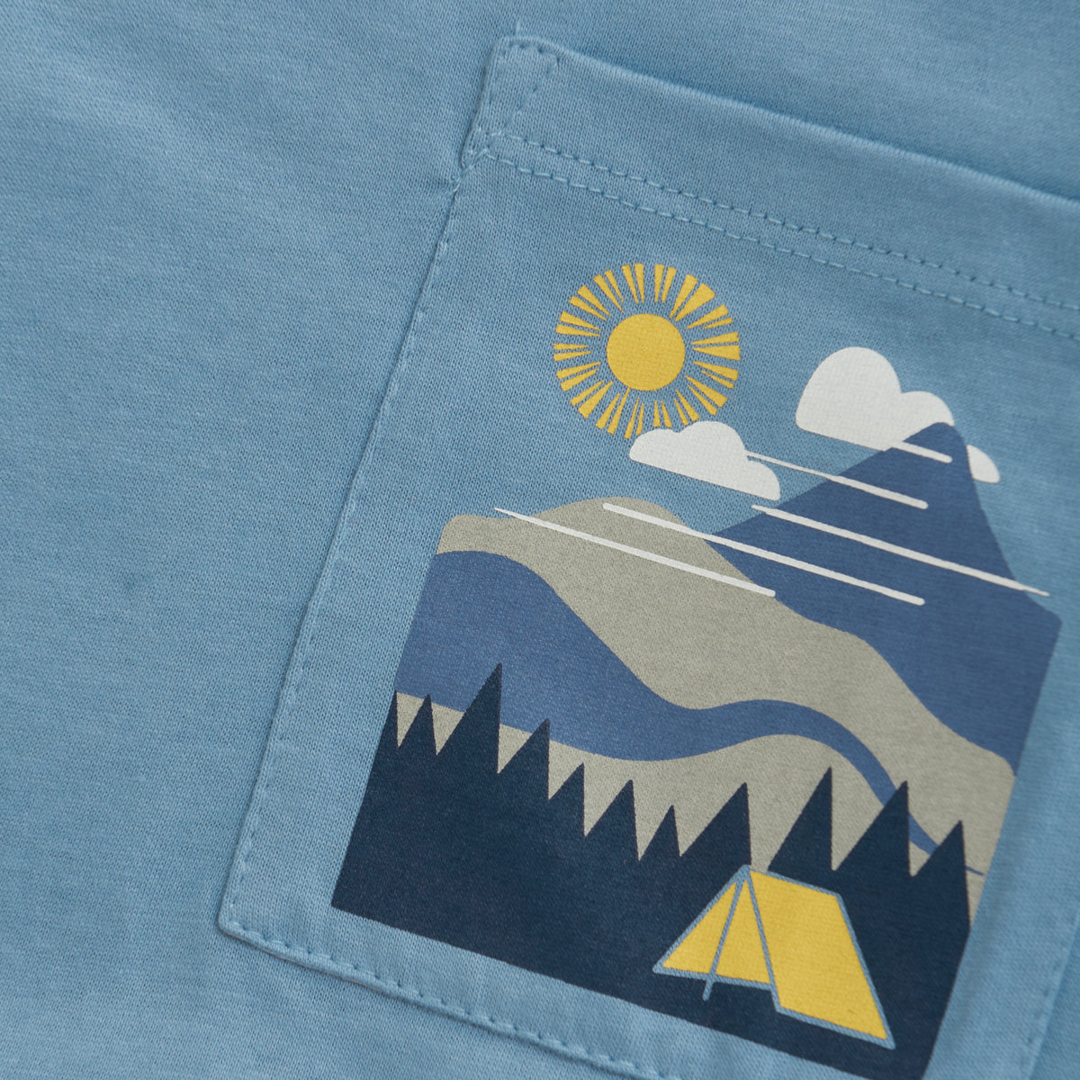 T-Shirt - Sonne/Berg