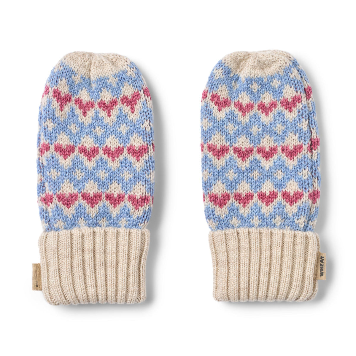 Jacquard Handschuhe haansi - Blue