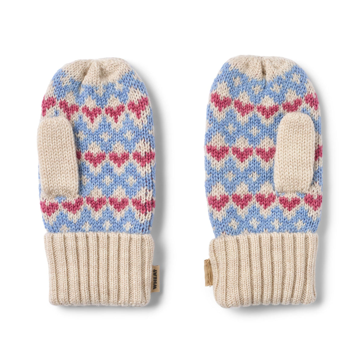 Jacquard Handschuhe haansi - Blue