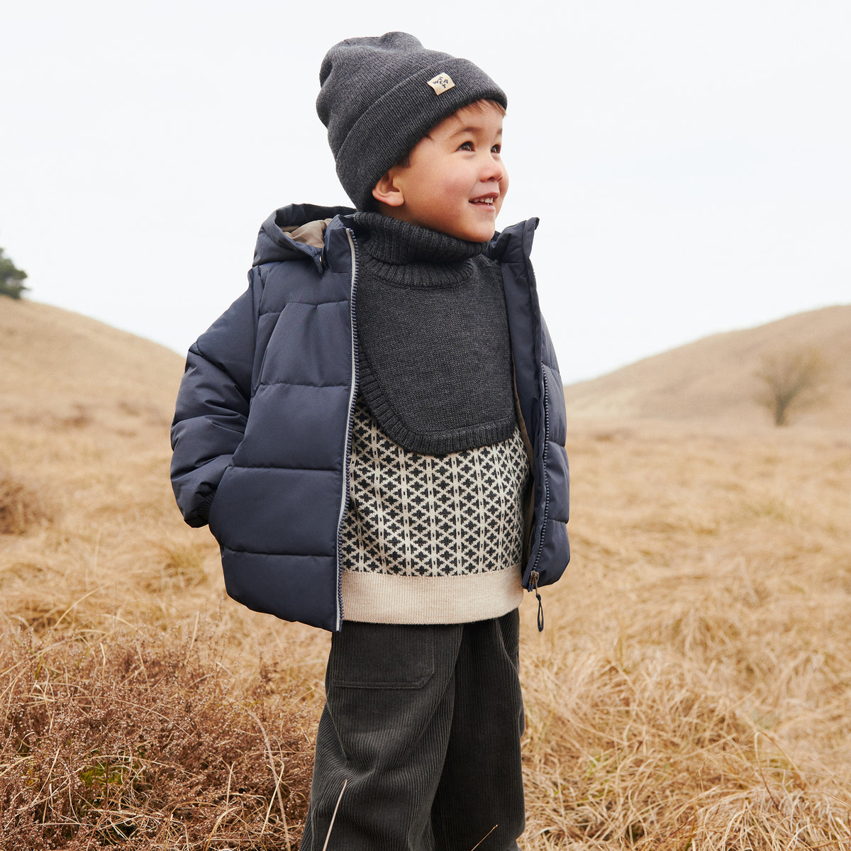 Beanie Omalas- Charcoal Melange