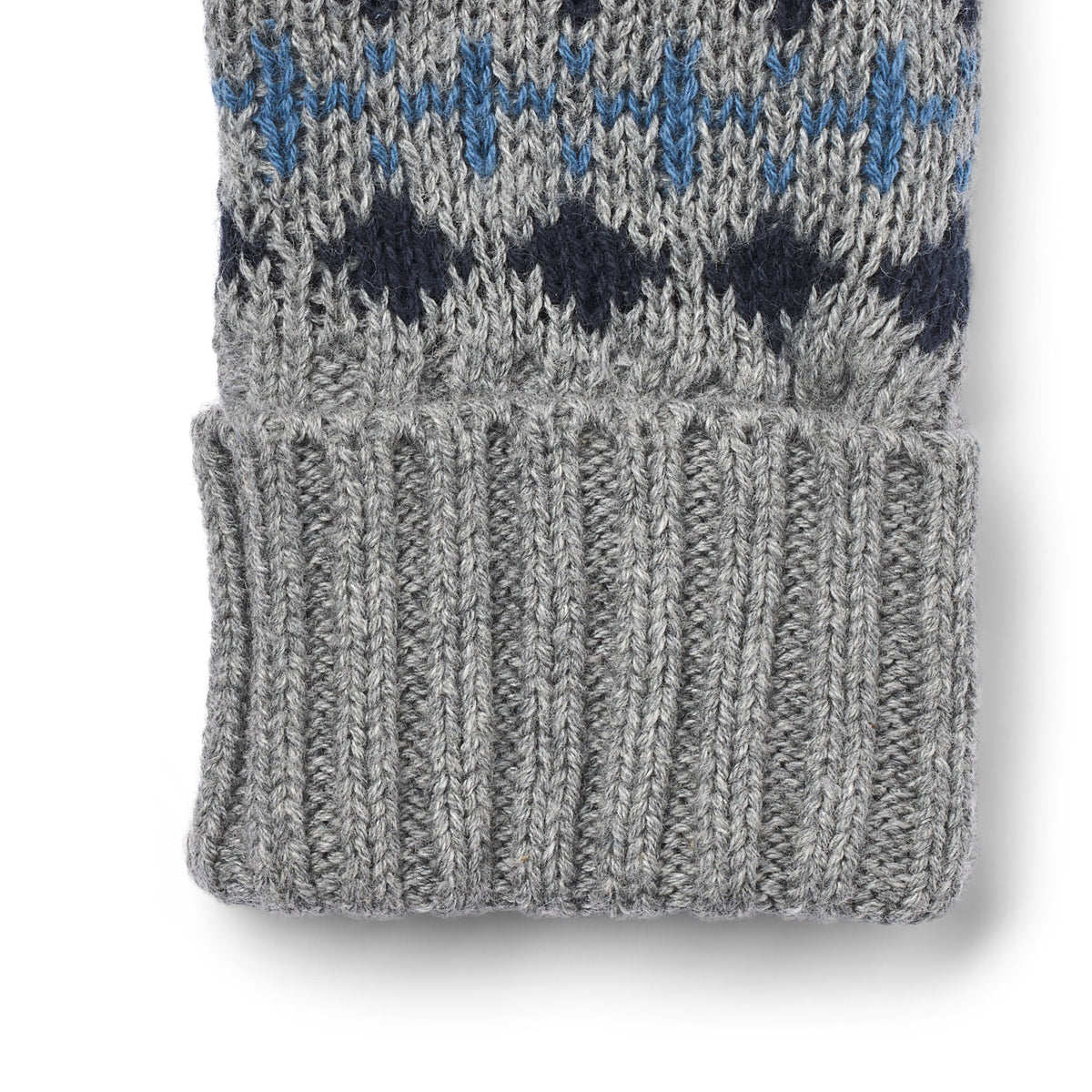 Jacquard Handschuhe Cotta