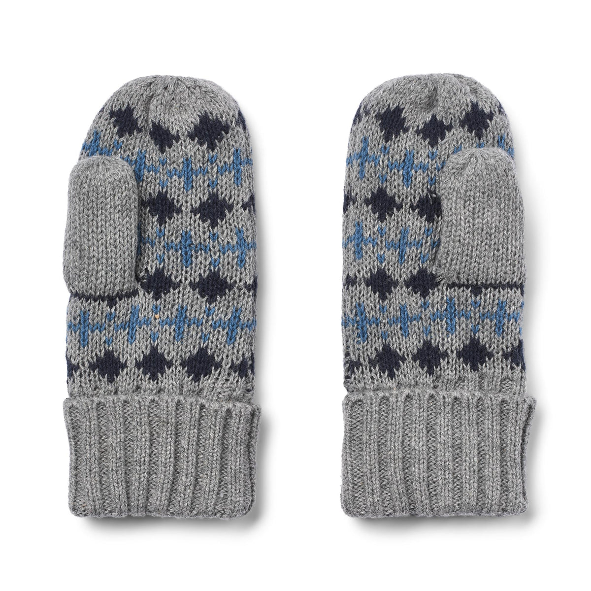 Jacquard Handschuhe Cotta