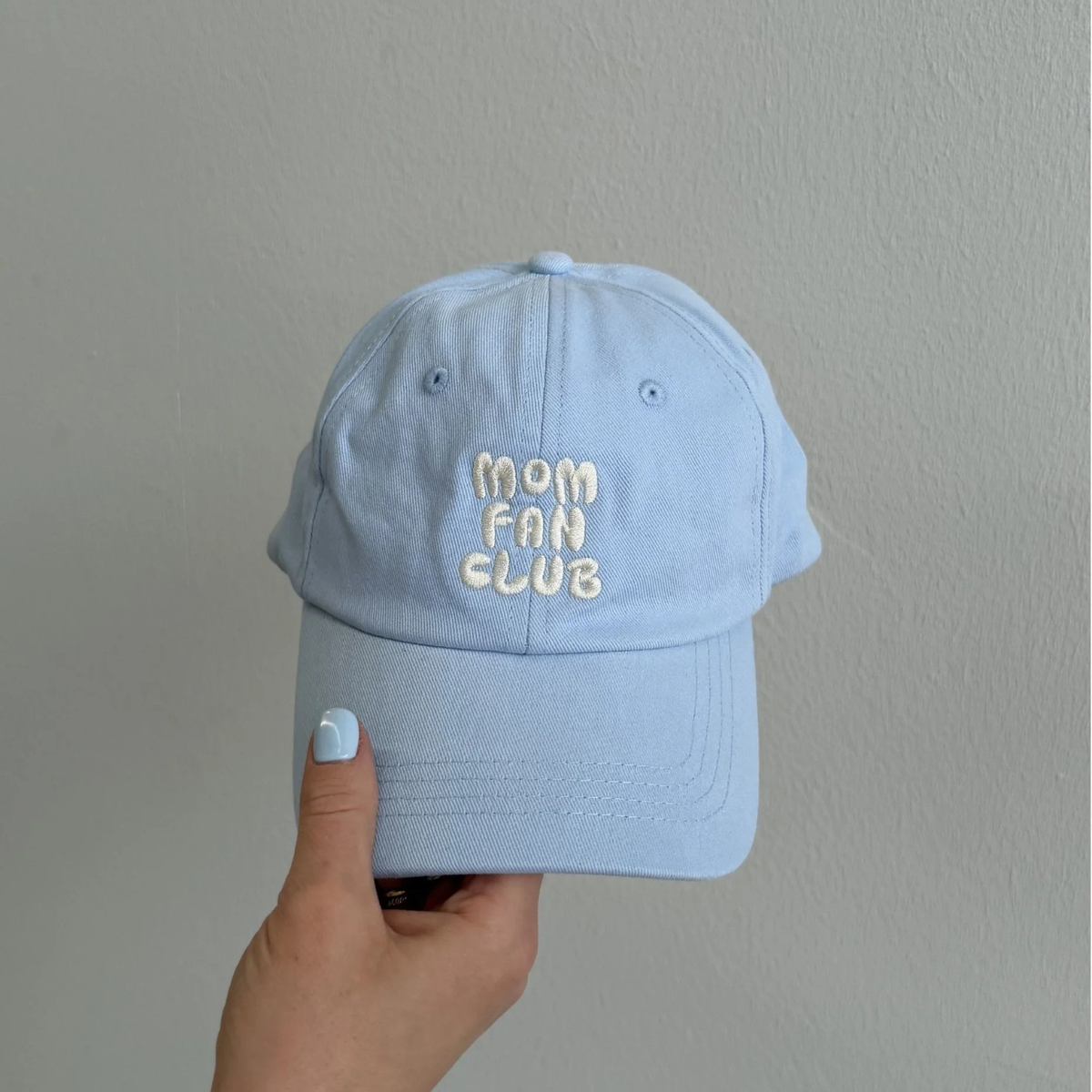 Mom Fan Club Cap - Blau