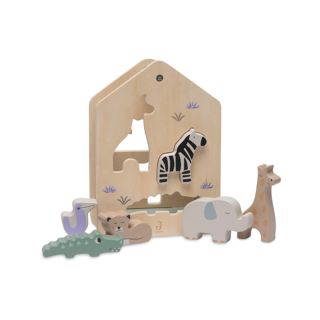 Holz-Sortierbox - Jungle Jambo