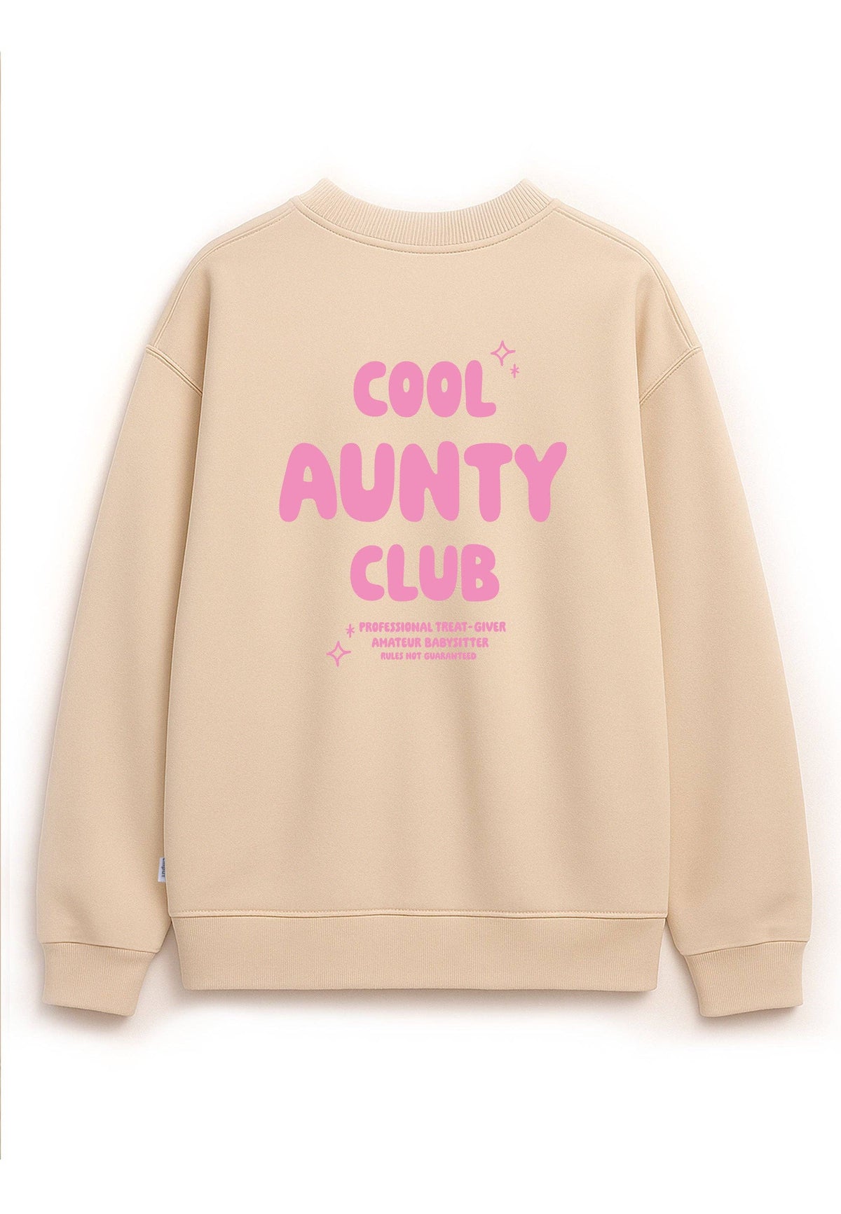 Erwachsenen Sweatshirt beige Cool Aunty Club