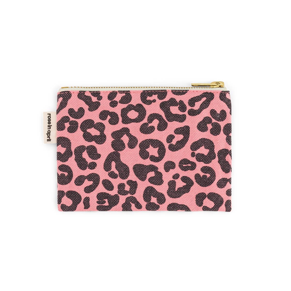 Baumwoll Portemonnaie - pink/leo