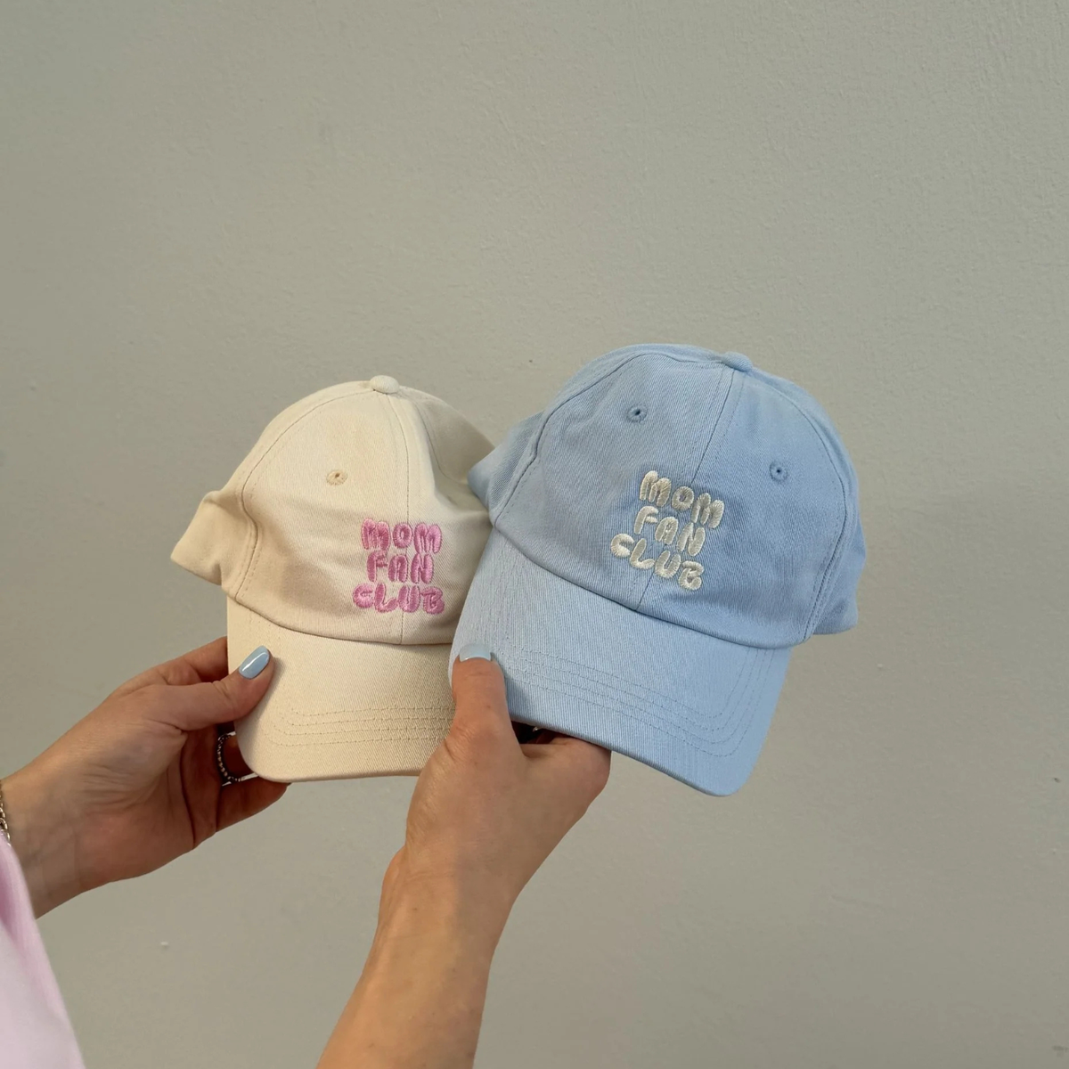 Mom Fan Club Cap - Blau