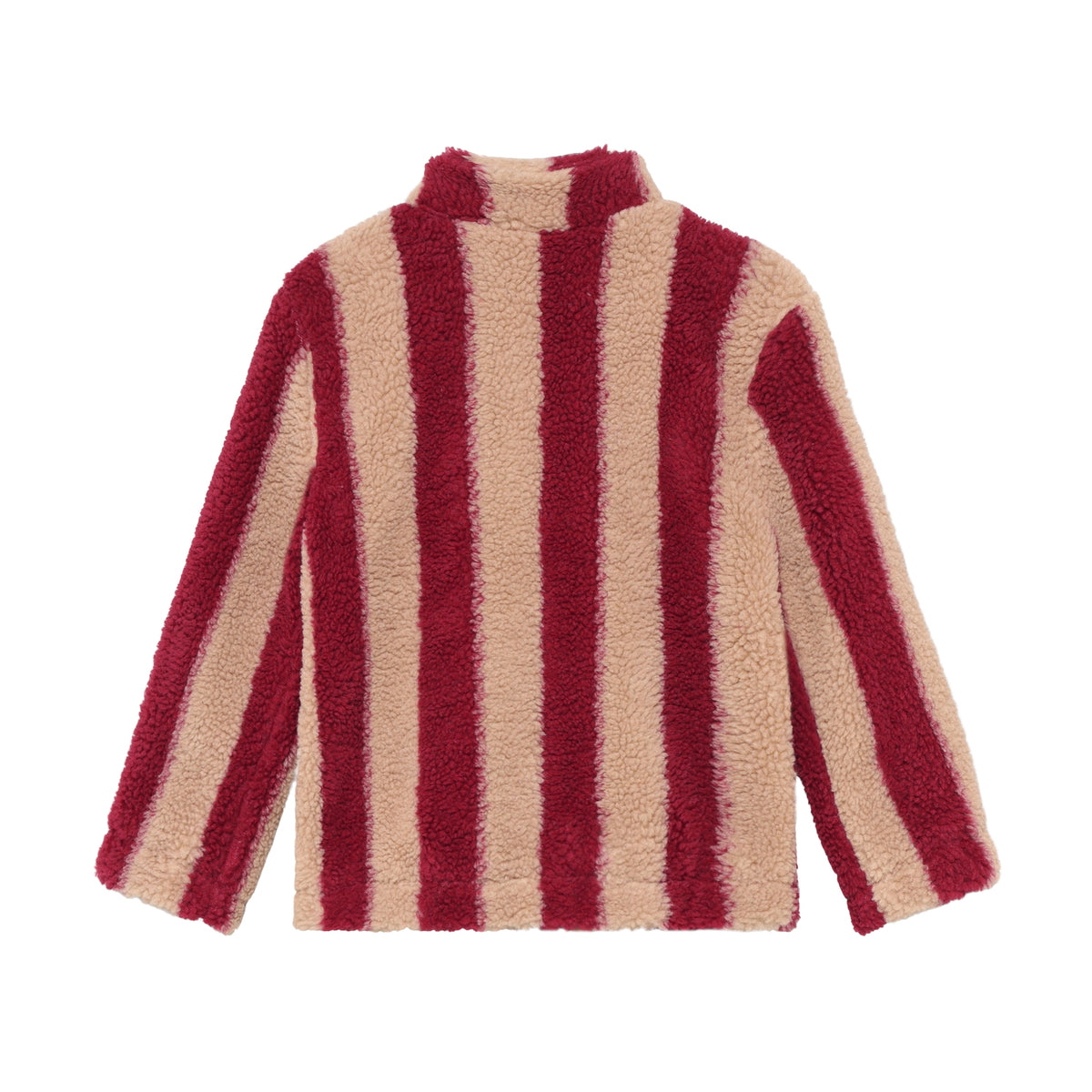 Teddy Jacke gestreift