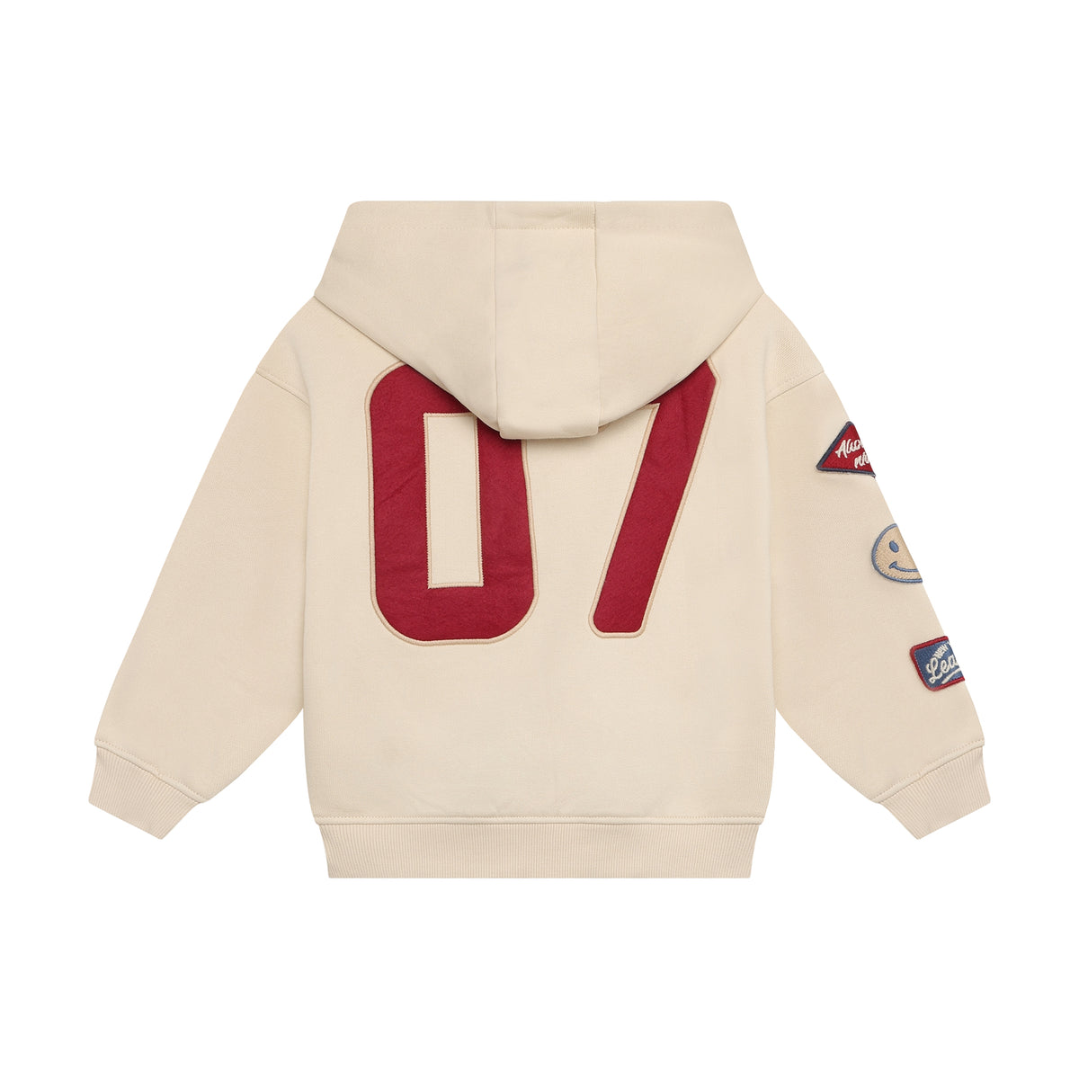 Oversized Hoodie mit Badges