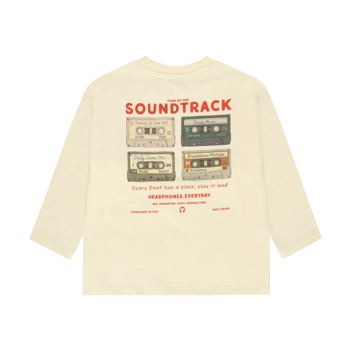 Shirt Longsleeve mit Backprint